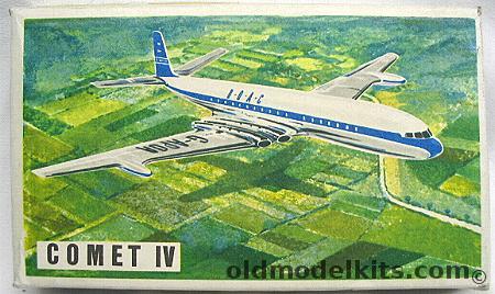 Dubena 1/230 Comet IV BOAC, 3297 plastic model kit